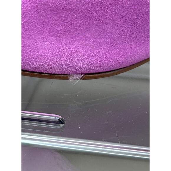 Naturalizer Karina Womens Suede Pumps Block Heel Wildrose Purple Size 6 - Picture 5 of 9